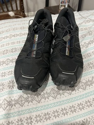Talla 12.5 - Salomon Speedcross 4 ancho negro Foto 1 de 4