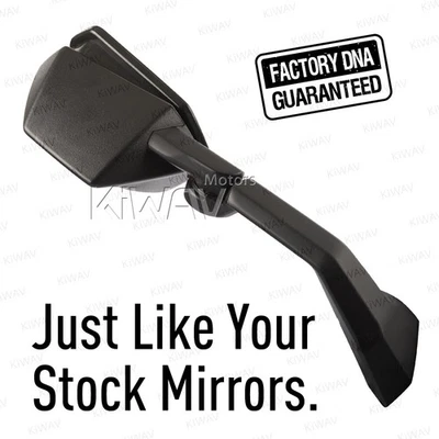 OEM rétroviseur remplacement pour Kawasaki Ninja ZX-10R (ZX1000EA) '10 DROITE - Photo 1/4