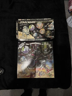 Star Wars Adventures Of R2-D2 Board Game Original Top Lid & Board Only Vintage  - Image 1 of 4