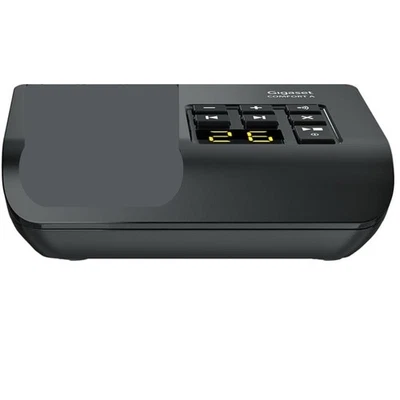 Gigaset Comfort A 520A Nur Basisstation Anrufbeantworter Große Taste Schwarz - Bild 1 von 4