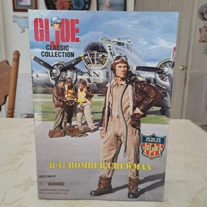 G I Joe Hasbro Limited Edition CLASSIC COLLECTION B-17 BOMBER CREWMAN, 1997, NIB - Picture 1 of 8