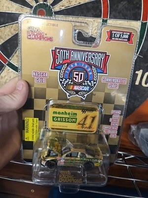 Racing Champions 50 aniversario. NASCAR Gold 1/64 Steve Grissom #41 Manheim Car (E) Foto 1 de 3