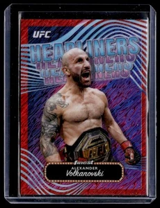 2024 Topps UFC Finest Red Shimmer Alexander Volkanovski #HDL-19 - Foto 1 di 2