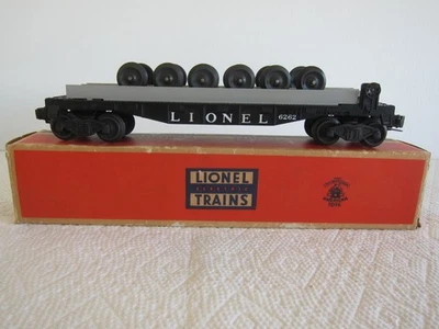 LIONEL POST WAR "O" 6262 WHEEL CAR-1956 ORIGINAL BOX-BEAUTIFUL! $14.00 SHIP! - Image 1 of 4