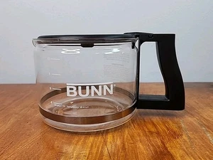 Bunn Glaskaraffe 10 Tassen Kaffeemaschine Dekanter Tropffrei Deckel Ersatzkanne - Bild 1 von 6