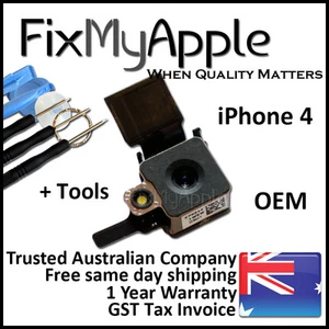 iPhone 4 OEM Original Rear Back Facing Camera Replacement Flex Cable Tools Kit - Picture 1 of 3