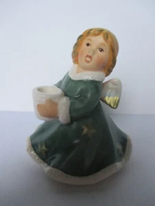 Goebel Engel 42 628 verde con candelabro - Imagen 1 de 6