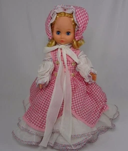 Vintage Doll Camay Empire 16" Gingham Dress - Picture 1 of 10