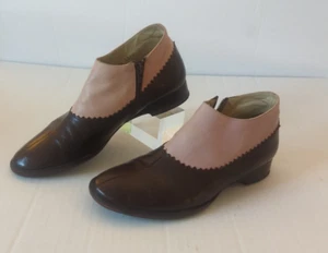 Vintage Giraudon New York Leather Shoes Hand Made  In Portugal  7 M, 37.5 - Picture 1 of 16