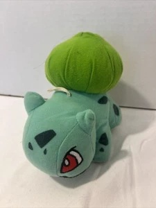 Pokemon Bulbasaur Plüschtier 6 Zoll Toy Factory Green 2017 Nintendo Stofftier - Bild 1 von 5