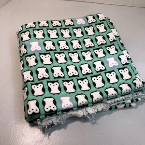 2.25 Yards Snuggle Flannel Fabric 44" wide JoAnn Green w Owls - Picture 1 of 6