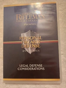 American Rifleman DVD Legal Defense Considerations - Picture 1 of 2