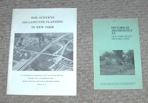 Vintage 1960's-70's NYS New York State Soil Surveys & Historical Archeology Lot - Picture 1 of 4