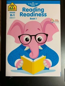 LIBRO DE TRABAJO DE PREPARACIÓN PARA LA LECTURA DE LA ZONA ESCOLAR GRADOS K-1 EDADES 5-7 1 Educación Niños - Imagen 1 de 2