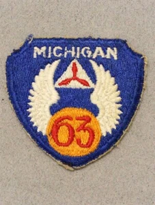 Civil Air Patrol Patch 1109: Michigan Wing (cut edge) - Picture 1 of 1