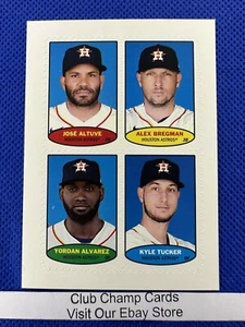 Estampillas de jugadores de béisbol 2023 #74BS-65 hasta 68 Topps Heritage de los Astros de Houston - Imagen 1 de 2