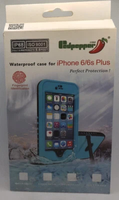 Apple iPhone 6/6s Plus Waterproof Case Red Pepper Phone Case Red New - Image 1 of 3