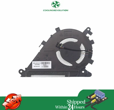 Laptop CPU Cooling Fan for HP Chromebook X360 14C-CC 14CT-CC TPN-W151 M47344-001 - Image 1 of 2