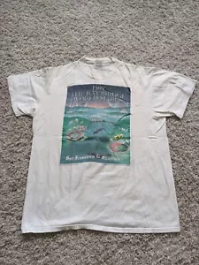 Seltenes Vintage 1989 Bay Bridge World Series SF Giants Oakland A's Stedman MLB Shirt XL - Bild 1 von 14
