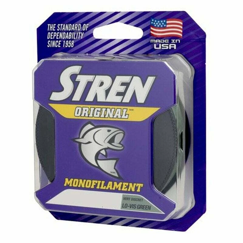Stren Original Monofilament Line 330yd Spools 4 lb GREEN  NEW - Image 1 of 1