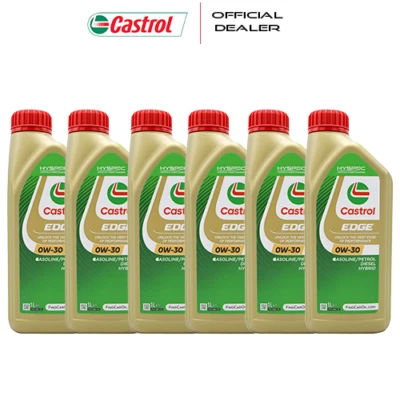 CASTROL EDGE PROFESSIONAL TITANIUM 0W30 OLIO MOTORE 100% SINTETICO 6 L LT LITRI - Bild 1 von 4
