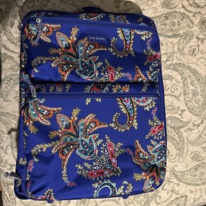 Vera Bradley 20" SM FOLDABLE ROLLER LUGGAGE PAISLEY SWIRLS - Picture 1 of 13