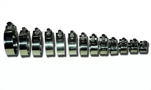 1 3/4"-1 7/8" T-Bolt Hose Clamp for Silicone Turbo Radiator Hose Stainless Steel - Foto 1 di 2