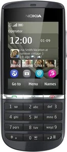 Nokia Asha 300 - Graphite (Ohne Simlock) Handy TOP - Bild 1 von 1