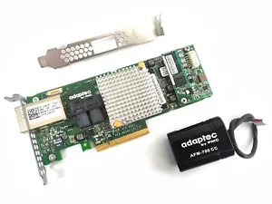 Adaptec 8885 16-port SATA / SAS RAID Controller 12G PCIe x8 3.0 1GB SFF8643 8644 - Bild 1 von 5