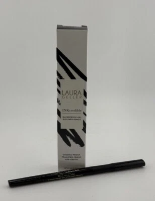 Laura Geller Inkcredible Waterproof Gel Eyeliner Pencil Black Bird New In Box - Image 1 of 4