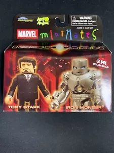 Minimates Art Asylum - Tony Stark & Iron Monger 2 Pack - Picture 1 of 5
