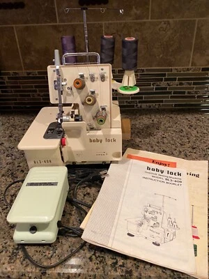 Working Vintage 60’s Baby Lock Overlock / Serge Sewing Machine BL3 408 - Image 1 of 4