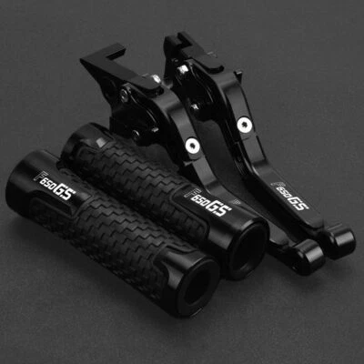 For BMW F 650 GS F650GS Adjustable Aluminum Brake Clutch Lever Handlebar Grips Foto 1 de 4