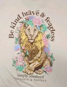 Simply Southern MEDIUM Long Sleeve "BE KIND, ... NEW W Tags closeout design - Picture 1 of 4