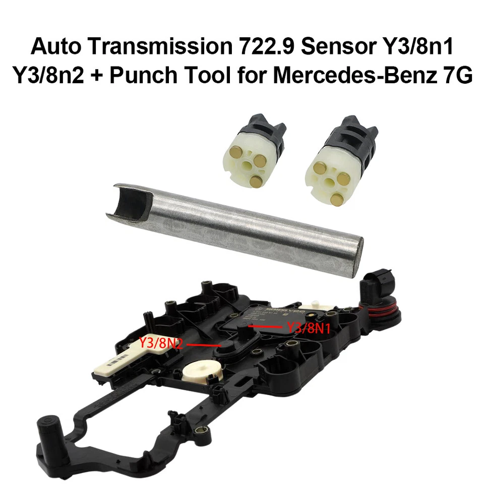 Transmission Speed Sensor & Punch Tool For Mercedes Benz 7G Y3/8n1 Y3/8n2 722.9 Foto 1 de 4
