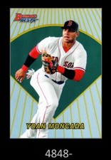 1-2016 BOWMAN'S BEST REFRACTOR 1996 DESIGN YOAN MONCADA WHITE SOX #96BB-YM