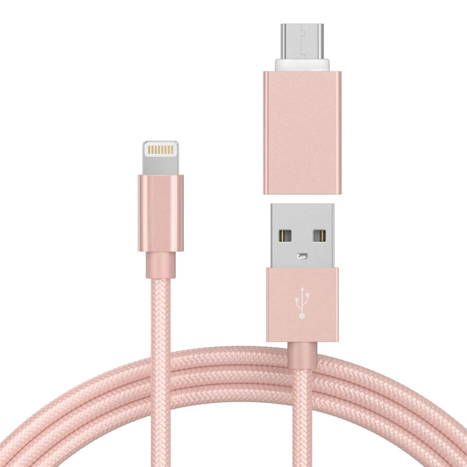 Just Wireless Usb To Usb-C Adapter - Pink Metallic - Brand New - Factory Sealed! - Image 1 of 1