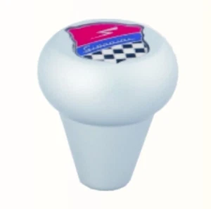 Fiat - Schaltknauf Aluminium satiniert - Schalthebel 500 Giannini - Knob aus Aluminium satiniert - Bild 1 von 1