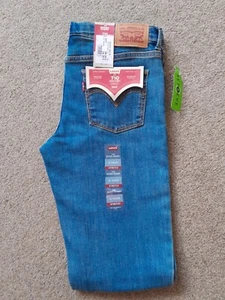 Pantalones de mezclilla súper ajustados Levis 710 de 16 años - Imagen 1 de 10