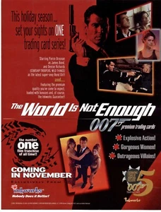 James Bond 007 - The World Is Not Enough - Sell Sheet [8 1/2" x 11"] - Picture 1 of 1