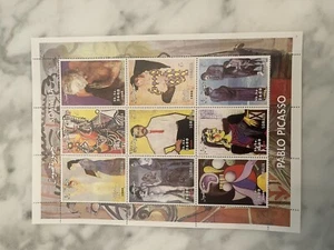 Somalia MNH Sheet Of 9 Diff Picasso Paintings From A Nation In Turmoil Ship Free - Bild 1 von 1