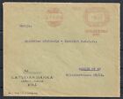 Latvia covers 1931 Red Franked Bankcover Riga to Berlin