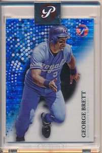 2022 Topps Pristine Blue Pristine Refractors #167 George Brett /75
