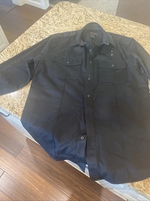 Camisa Negra 5.11 Manga Larga Extra Grande, Cuello 17-17.5, Manga 36-37 Foto 1 de 4