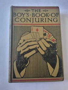 The Boys Book Of Conjuring - Ward, Lock and Co Ltd Hardback Vintage - Picture 1 of 11
