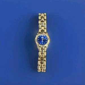 Innovage Geer Blue Faced Watch Silver - Picture 1 of 4
