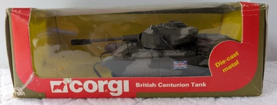 Vintage Corgi #901 Centurion Mk. III British Post WWII Army Tank Diecast NEW Box - Image 1 of 4