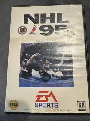 NHL 95 (Sega Genesis, 1994) - Image 1 of 4