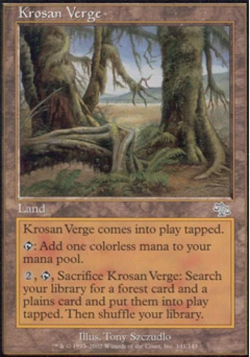 Krosan Verge - Light Play MTG Judgment - Image 1 of 1