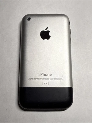 Apple iPhone 1st Generation - 8GB- Black - A1203 (GSM) - Image 1 of 3